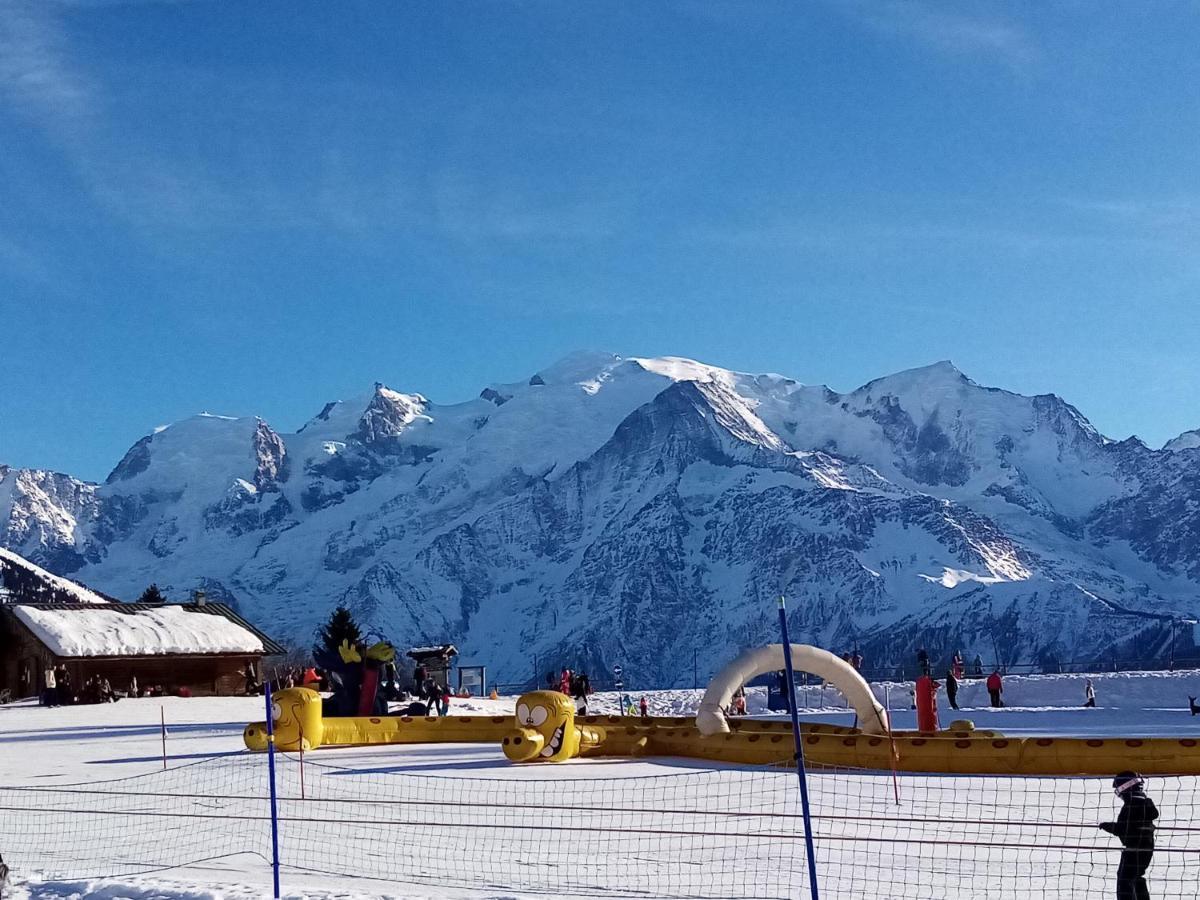 Mont Etape , F2, 42 M2, Calme, Vue Mt Blanc Apartman Passy Kültér fotó