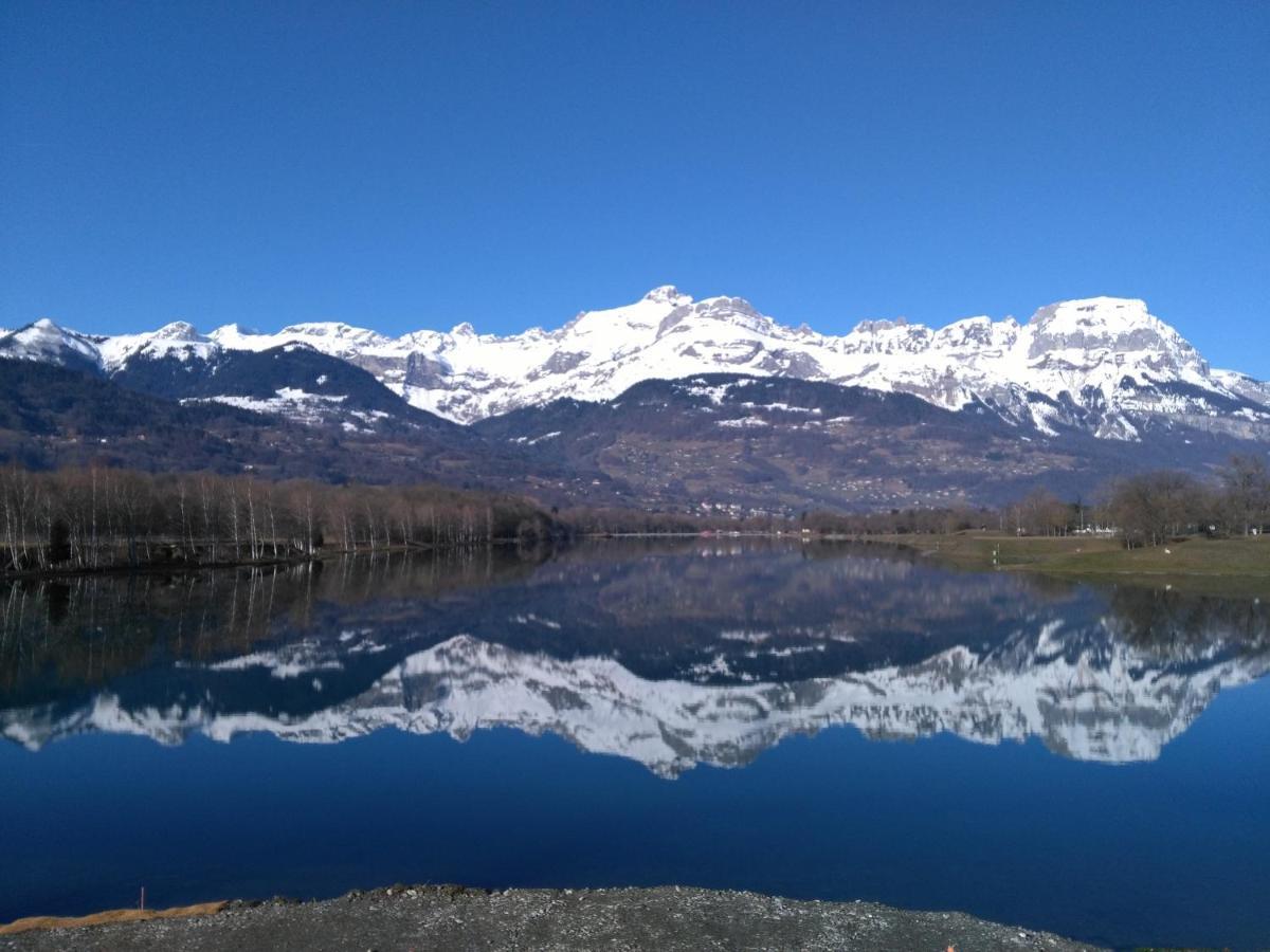 Mont Etape , F2, 42 M2, Calme, Vue Mt Blanc Apartman Passy Szoba fotó