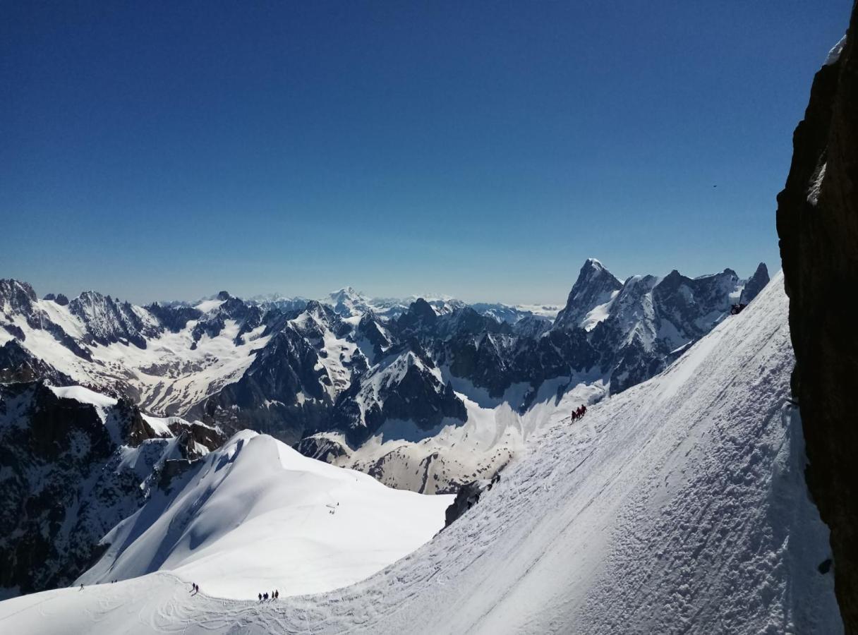 Mont Etape , F2, 42 M2, Calme, Vue Mt Blanc Apartman Passy Kültér fotó